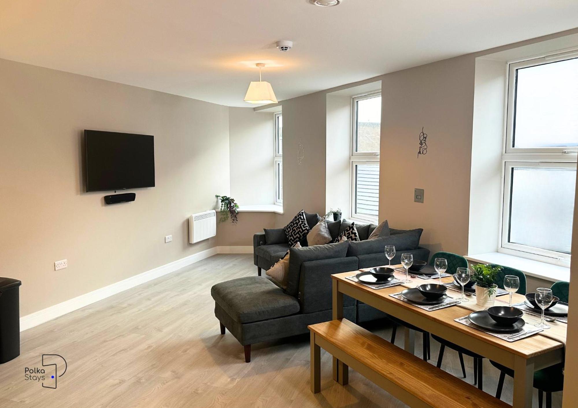 Hanley, Stoke - Modern Spacious Apartments By Polkastays Zewnętrze zdjęcie