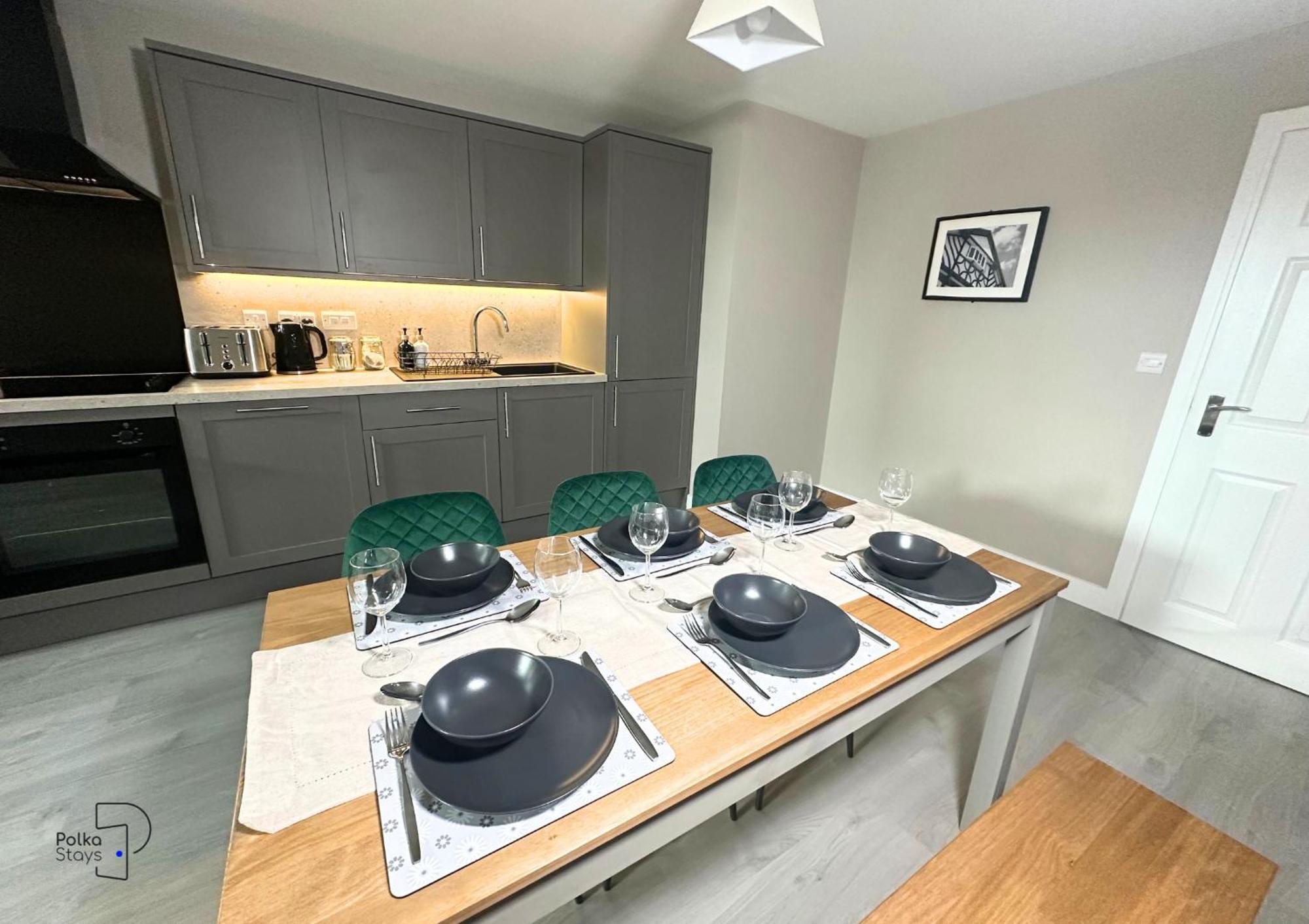 Hanley, Stoke - Modern Spacious Apartments By Polkastays Zewnętrze zdjęcie