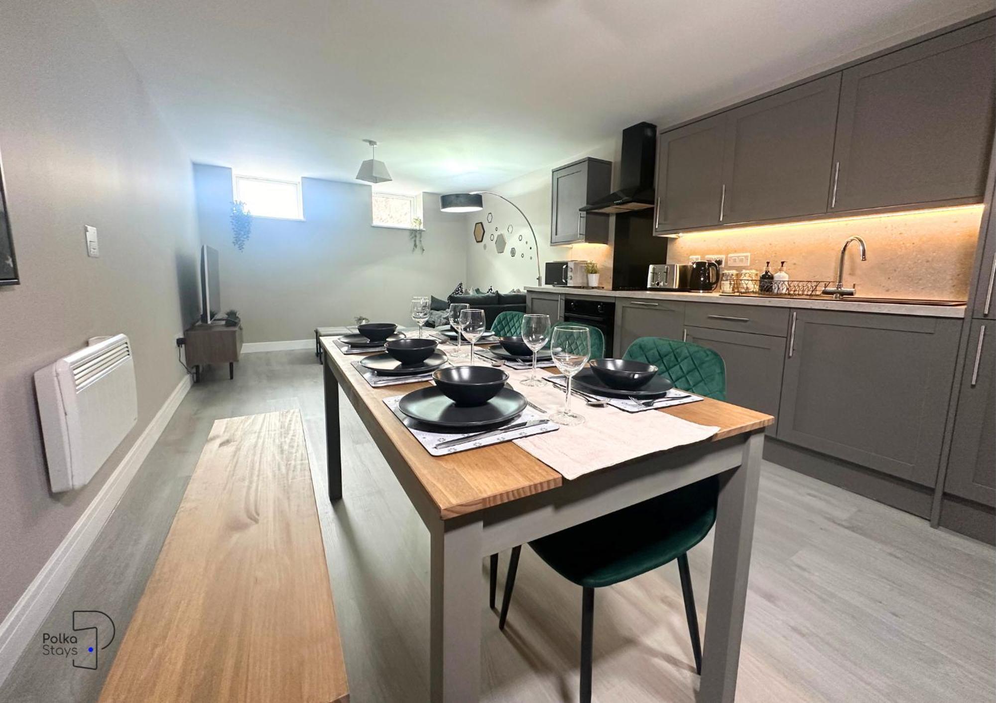 Hanley, Stoke - Modern Spacious Apartments By Polkastays Zewnętrze zdjęcie